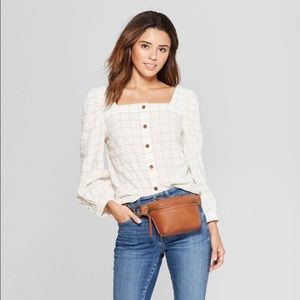 Fanny pack - brown/tan